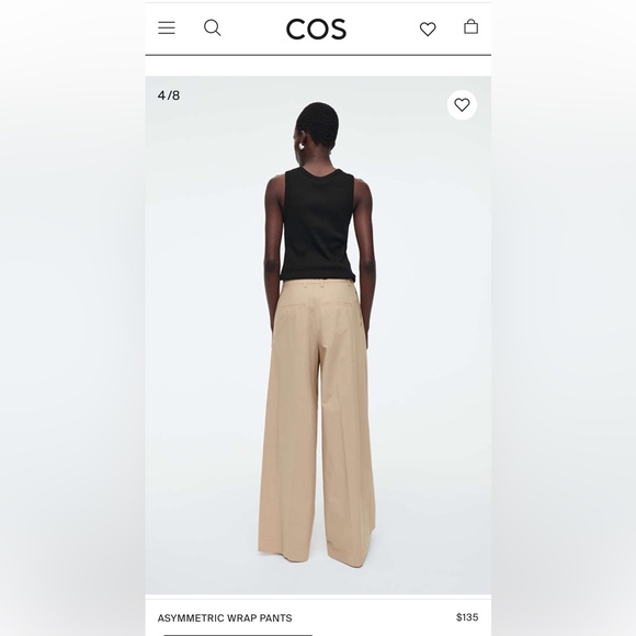 COS Asymmetric Wrap Pants - Picture 5 of 9